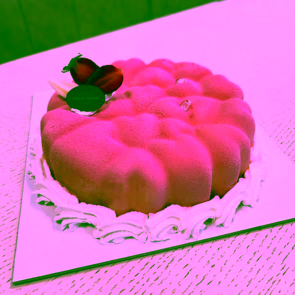 Torta Cuore Rosa